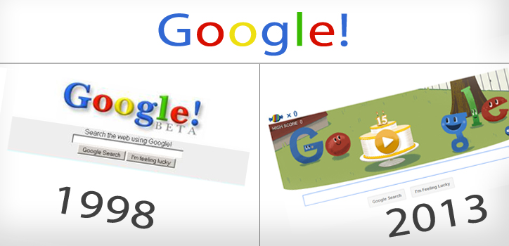 old and new google